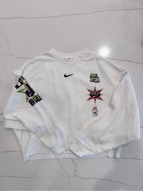 Nike Super Bowl LIX New Orleans Women’s Cropped Sweatshirt, Size XS, NWOT